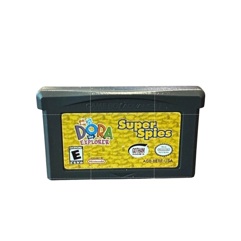 VTG Nintendo Dora the Explorer Super Spies GBA‎ Game Boy Advance Kids Retro Game